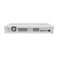MikroTik CRS326-24G-2S+IN, poortenkant met SFP+-cages