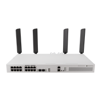 MikroTik CRS418-8P-8G-2S+5axQ2axQ-RM, achterzijde