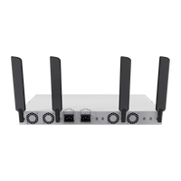 MikroTik CRS418-8P-8G-2S+5axQ2axQ-RM, zijaanzicht