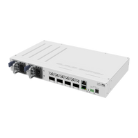 MikroTik CRS504-4XQ-IN, voorkant