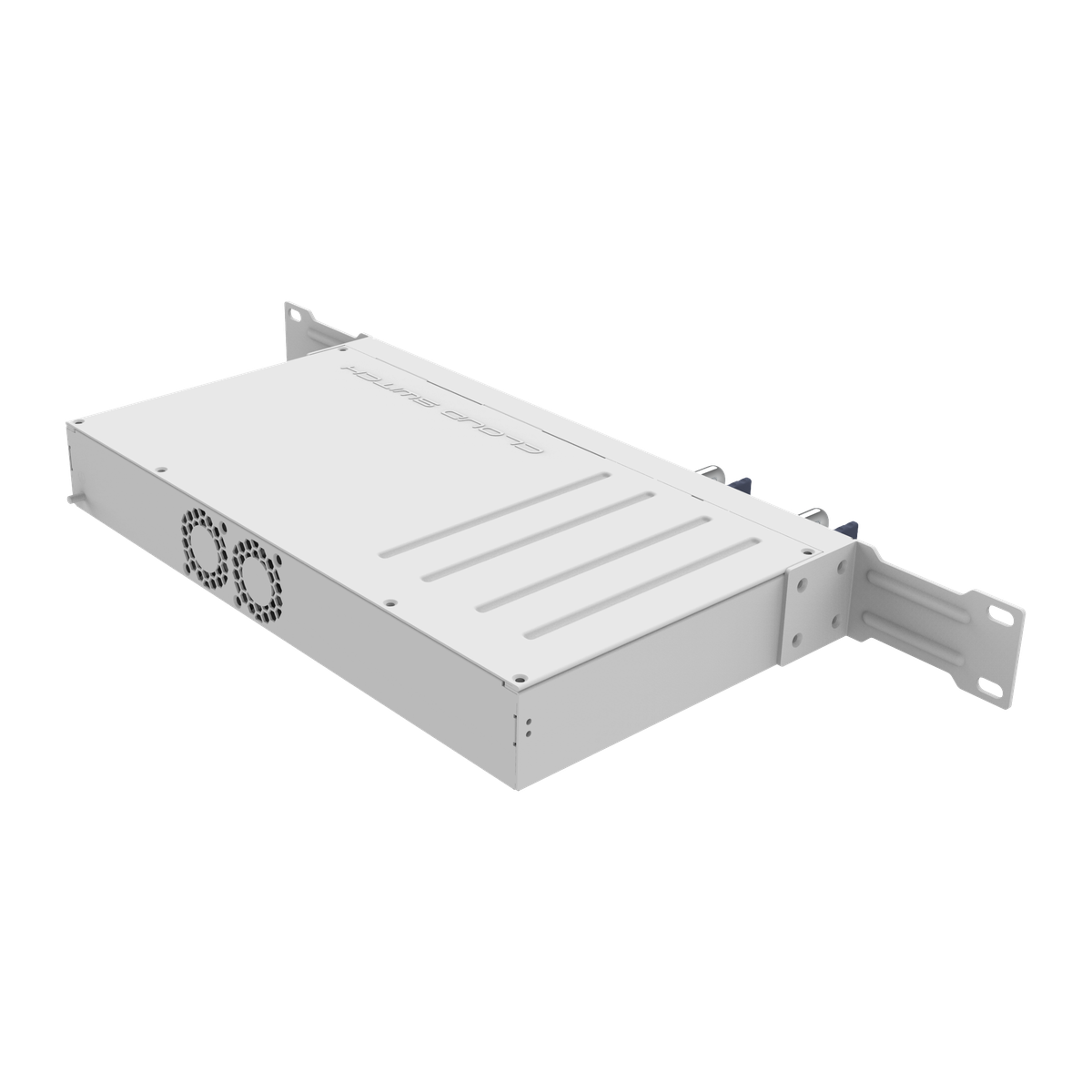 MikroTik CRS504-4XQ-IN, zijaanzicht