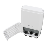 MikroTik CRS504-4XQ-OUT, zijaanzicht
