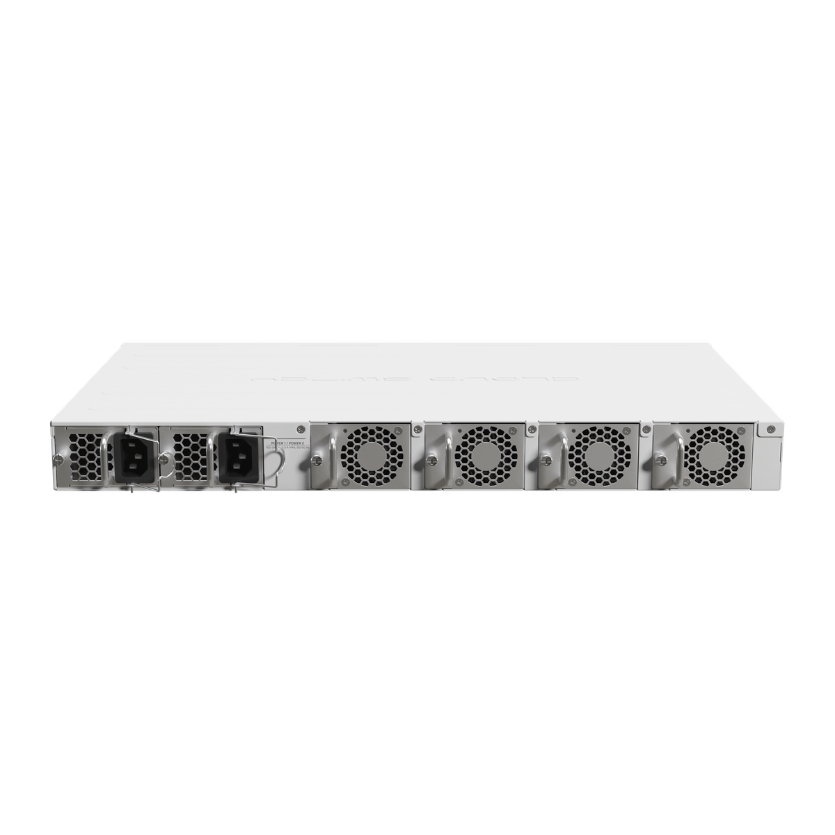 MikroTik CRS518-16XS-2XQ-RM, achterzijde