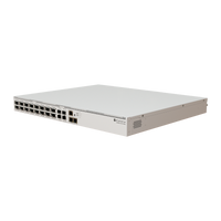 MikroTik CRS520-4XS-16XQ-RM, voorkant