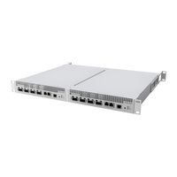 MikroTik CRS804-4DDQ-hRM, zijaanzicht