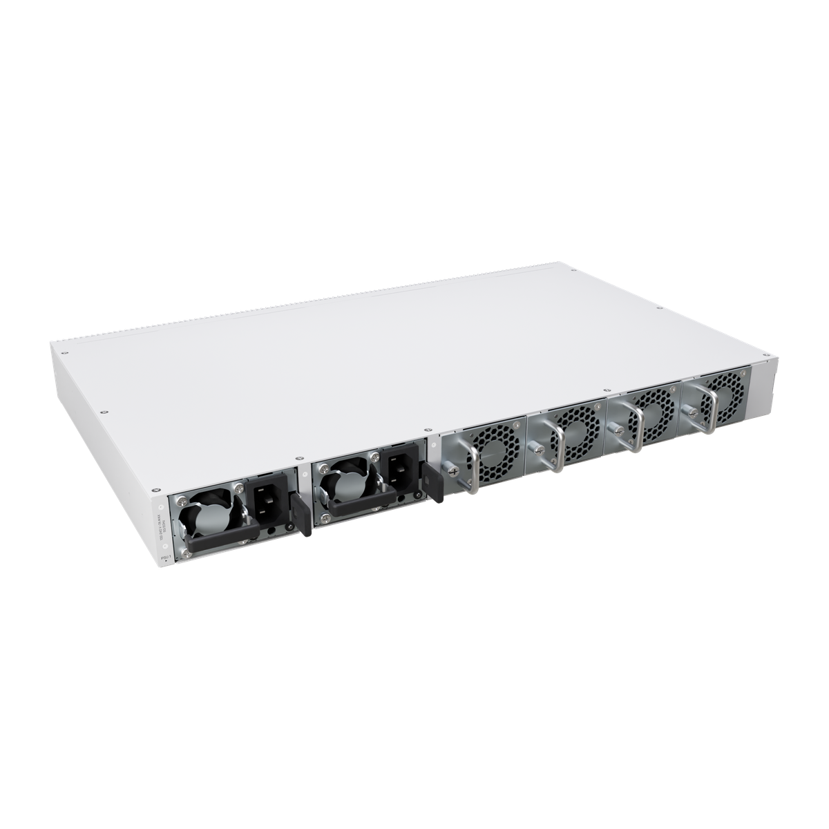 MikroTik CRS812-8DS-2DQ-2DDQ-RM, zijaanzicht