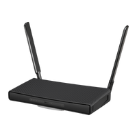 MikroTik hAP ax3 WiFi 6-router met externe antennes