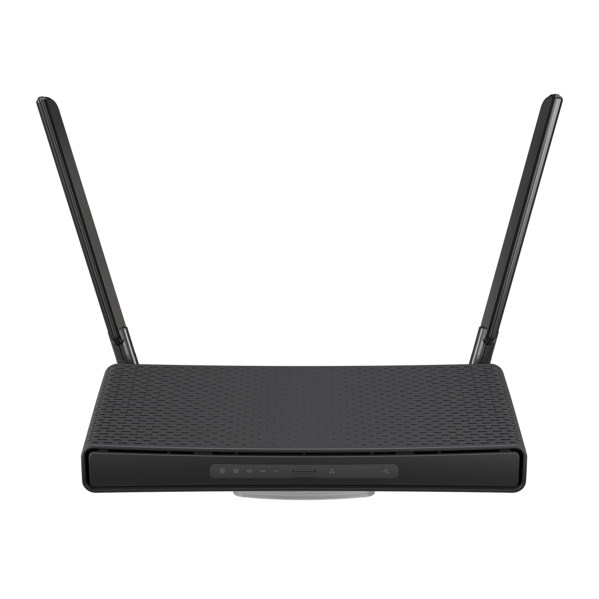 MikroTik hAP ax3, achterzijde met poorten