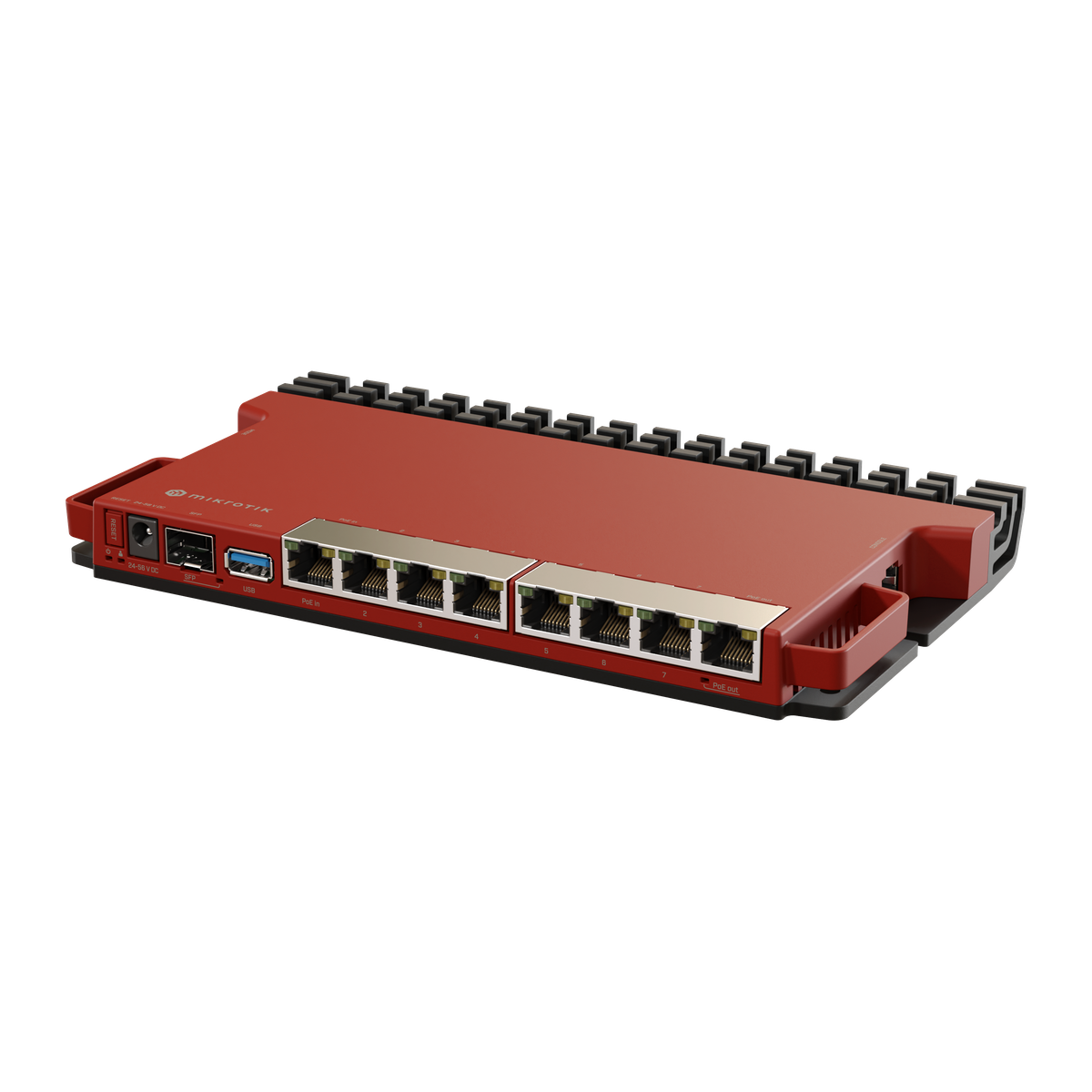 MikroTik L009UiGS-RM, achterzijde