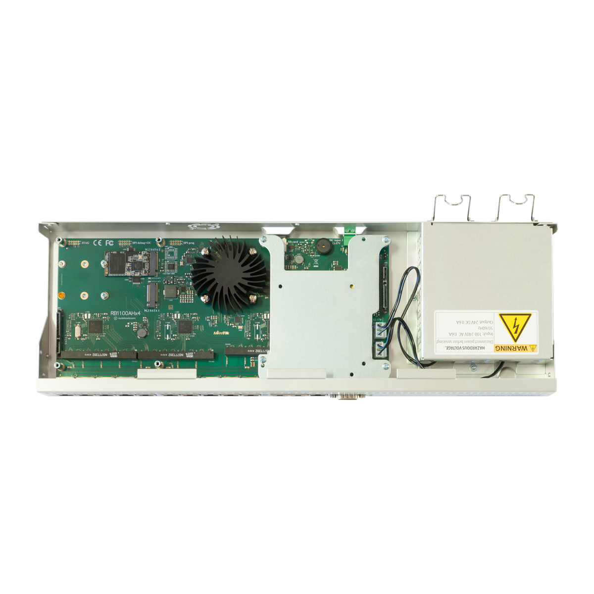 MikroTik RB1100Dx4 Dude Edition, poorten