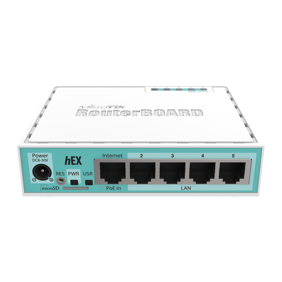 MikroTik hEX RB750Gr3 router