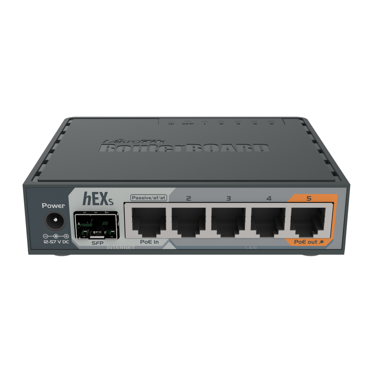 MikroTik hEX S RB760iGS router