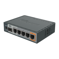 MikroTik hEX S RB760iGS, poorten