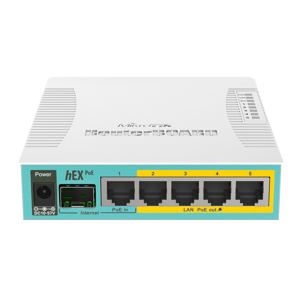 MikroTik hEX PoE, productfoto 2
