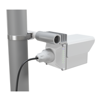 MikroTik Wireless Wire Cube Pro, op een paal gemonteerde unit