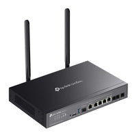 DR3220v-4G rackmount DSL gateway, schuin voorkant
