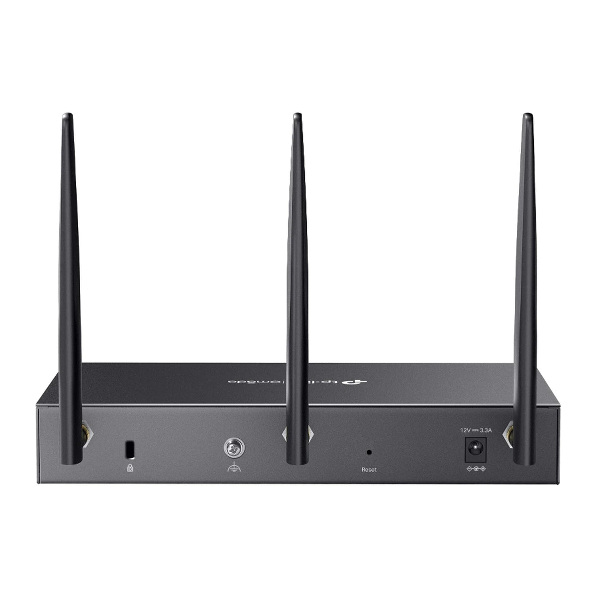 DR3650v gateway, achterkant met voeding