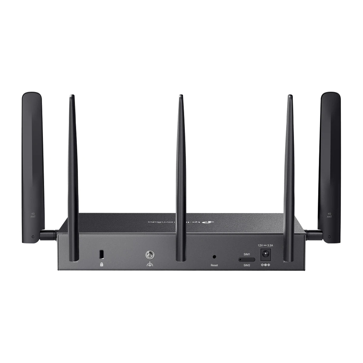 DR3650v-4G gateway, achterkant