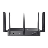 DR3650v-4G gateway, achterkant