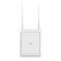 EAP725-Outdoor access point, voorkant met antennes