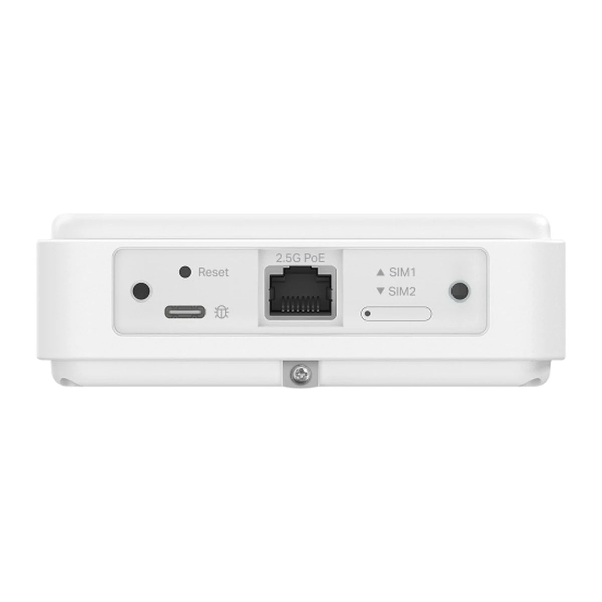 ER701-5G-Outdoor, onderkant met poort