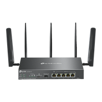 ER706W-4G 4G+ VPN router, voorkant met antennes