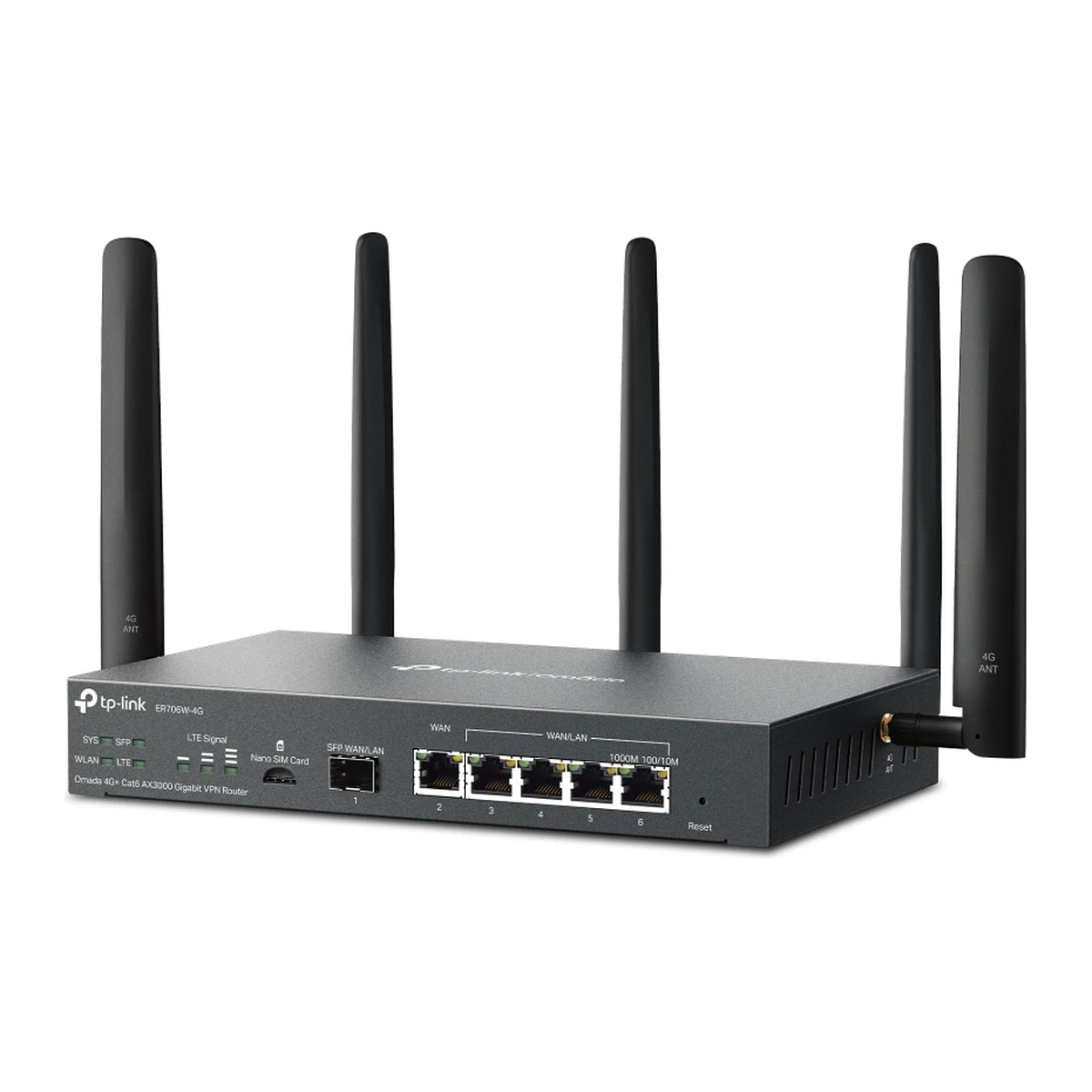 ER706W-4G router, vooraanzicht