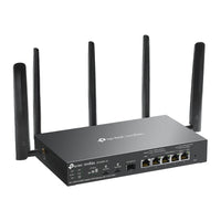 ER706WP-4G gateway, schuin voorkant
