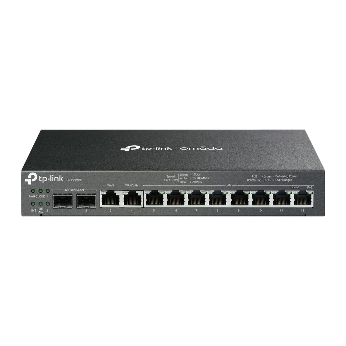 ER7212PC 3-in-1 VPN gateway, voorkant