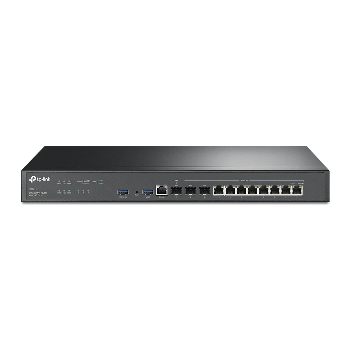 ER8411 router, voorkant