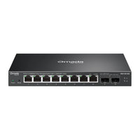 ES210X-M2 switch, voorkant