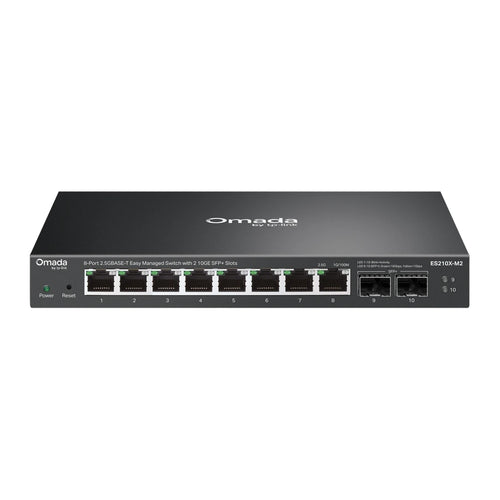 ES210X-M2 8-Poorts 2.5G Easy Managed Switch met 2 10G SFP+