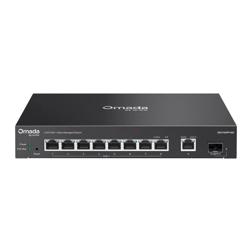 ES210XPP-M2 8-Poorts 2.5G Easy Managed PoE++ Switch met 10G