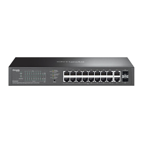 ES220GP 20-Poorts Gigabit Easy Managed Switch met 16 PoE+ poorten