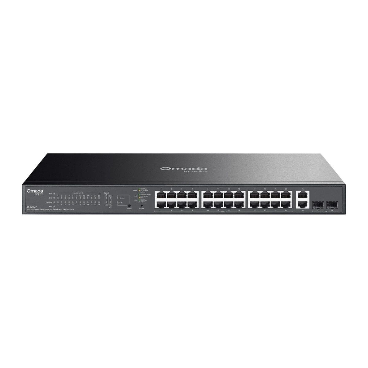 ES228GP switch, voorkant