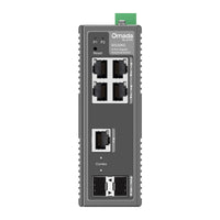 IES206G switch, brede zijkant