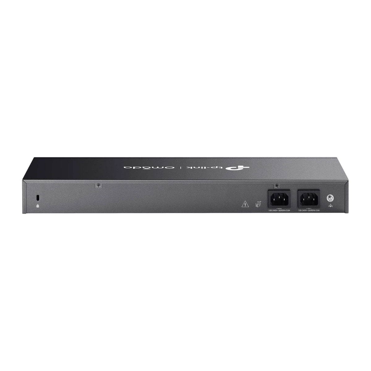 OC400 controller, achterkant met voedingen