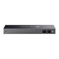 OC400 controller, achterkant met voedingen