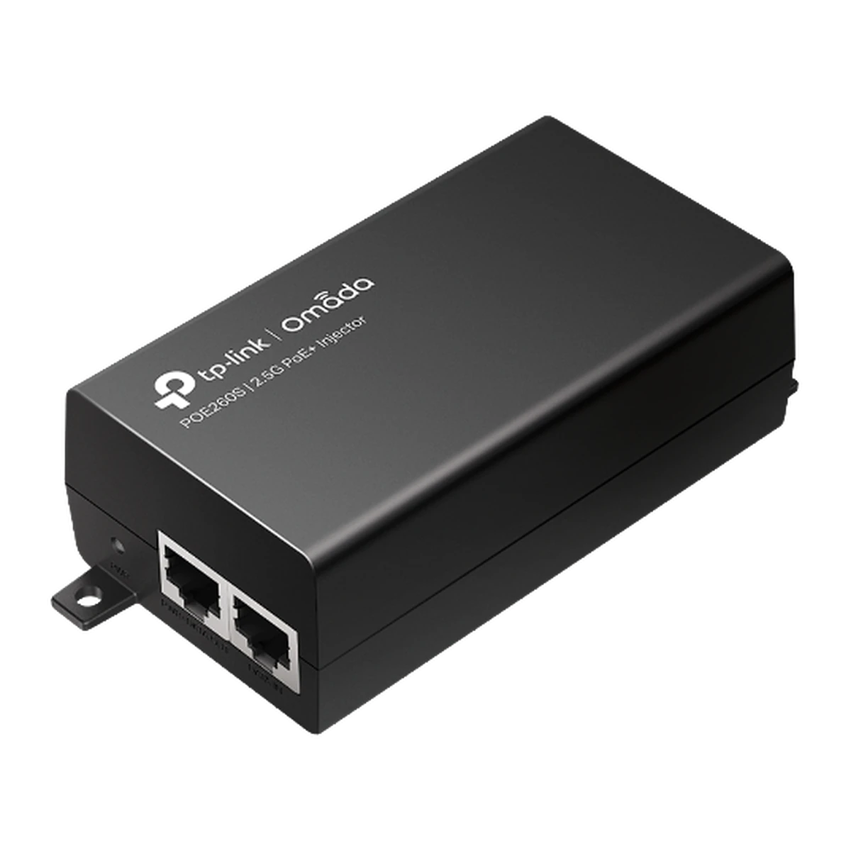 POE260S 2.5G PoE+ injector, schuin voorkant