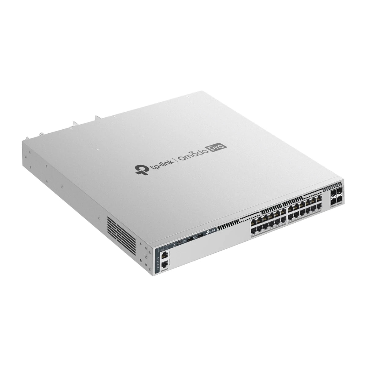 S6500-24M4Y switch, schuin zijaanzicht