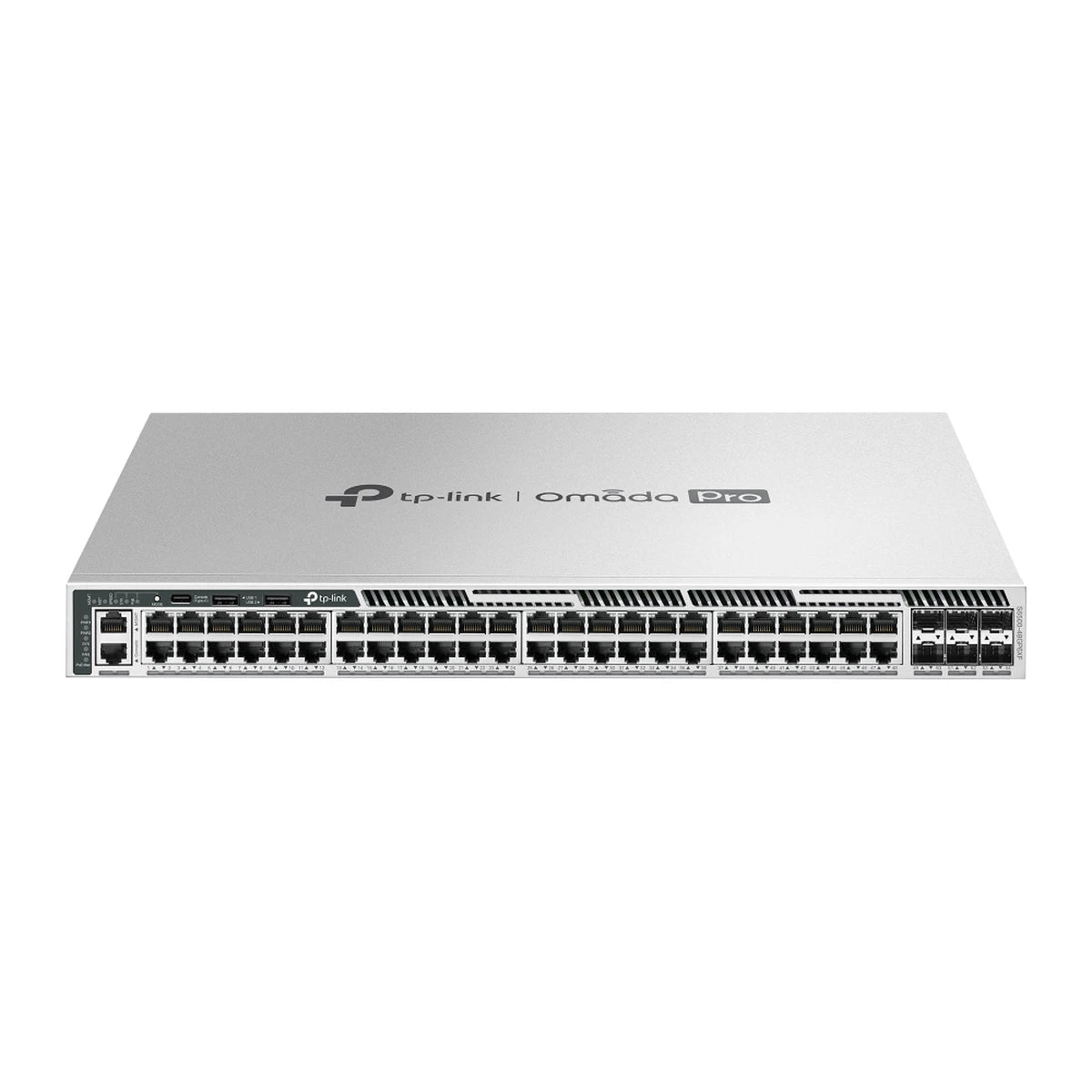 S6500-48GP6XF switch, voorkant