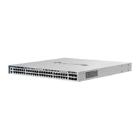 S6500-48GP6XF switch, schuin voorkant