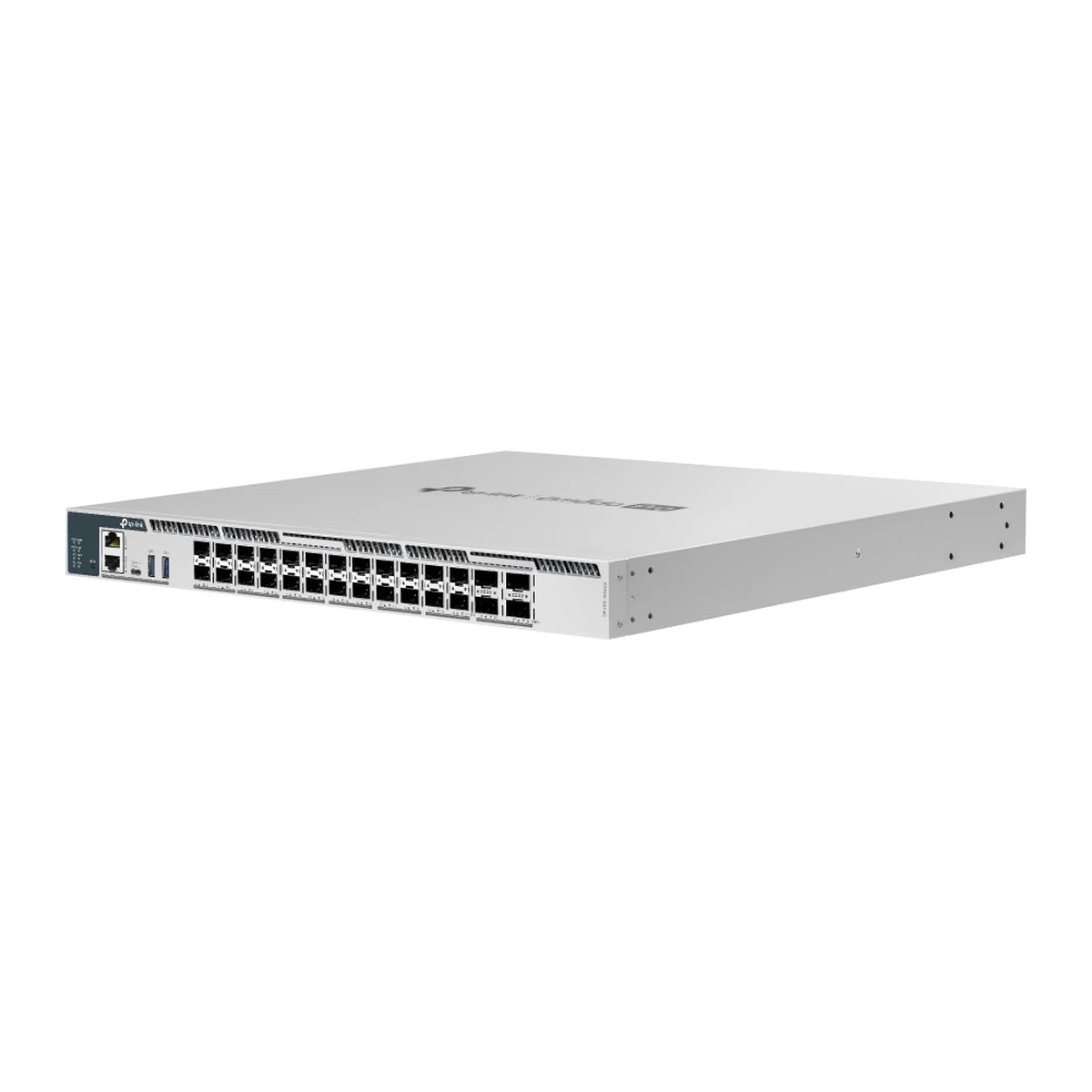 S7500-24Y4C switch, schuin voorkant