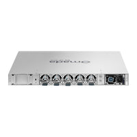 S7500-32C switch, achterkant