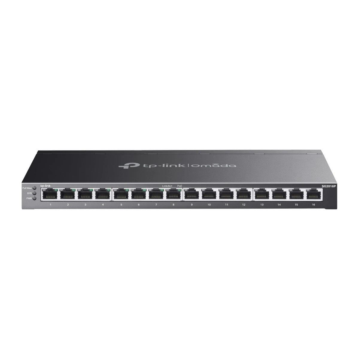 SG2016P switch, voorkant