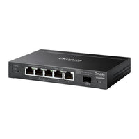 SG2206MP switch, schuin zijaanzicht
