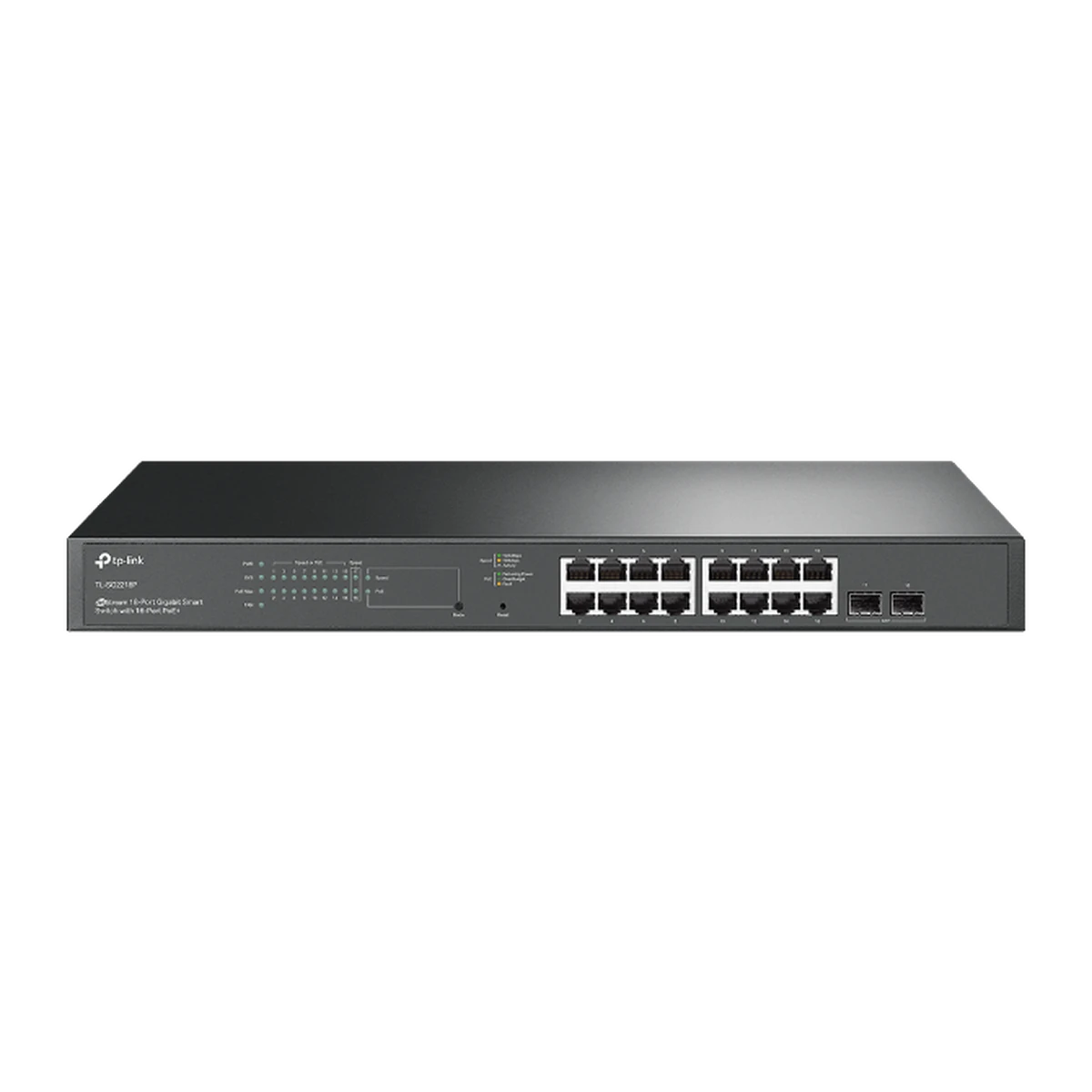 SG2218P switch, voorkant