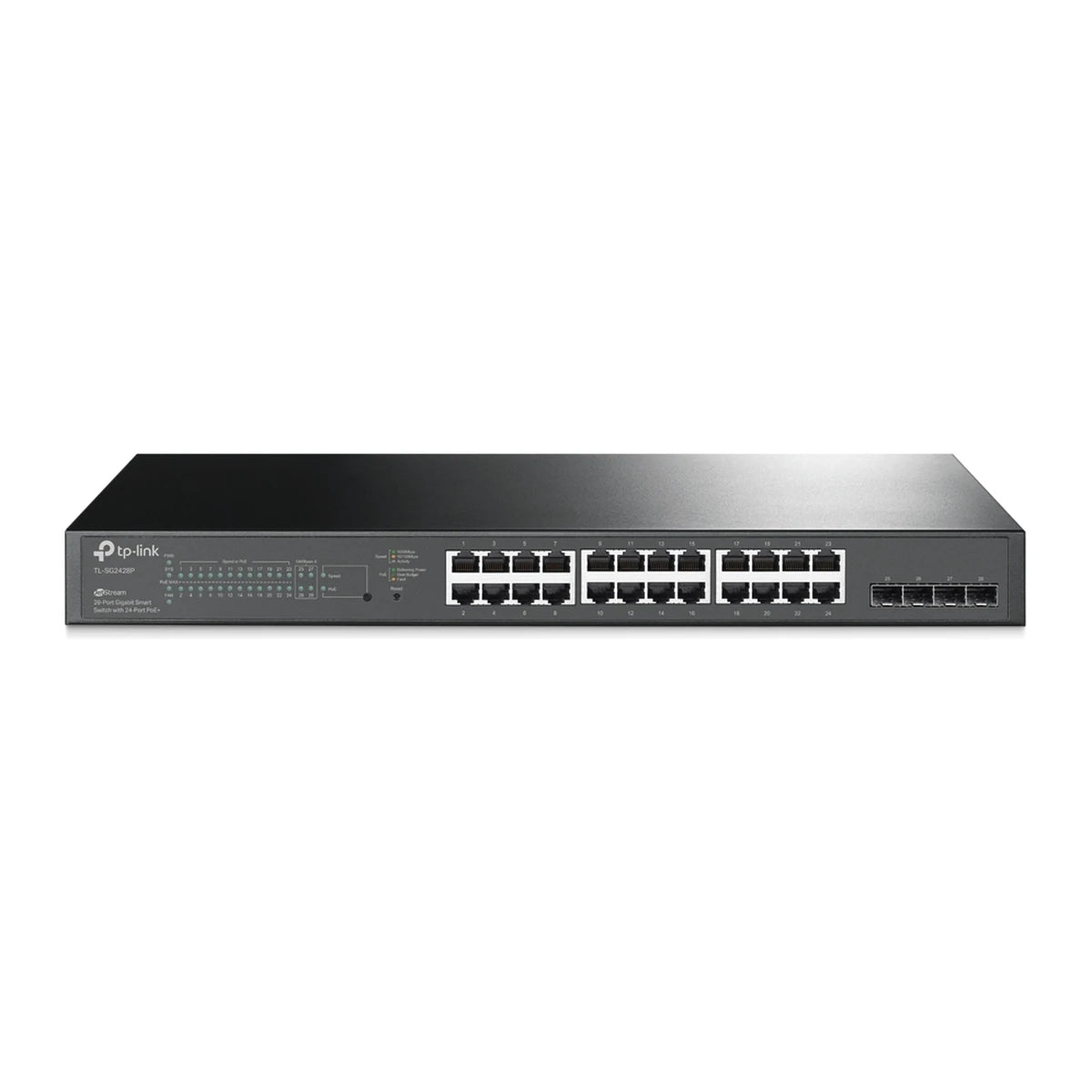 SG2428P switch, voorkant