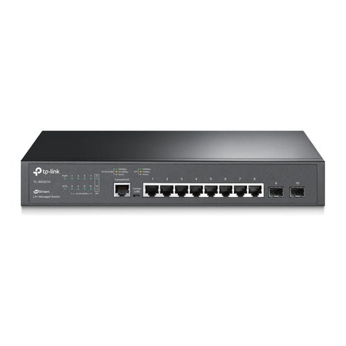 SG3210 8-poorts Gigabit L2+ Managed Switch met 2 SFP
