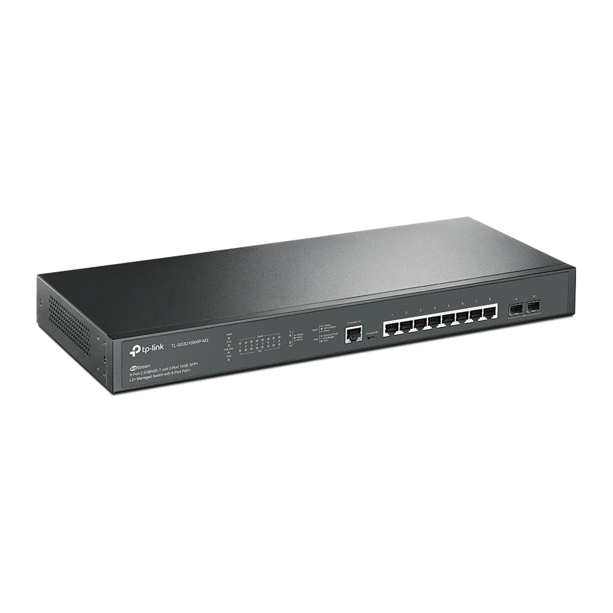 SG3210XHP-M2 switch, schuin voorkant